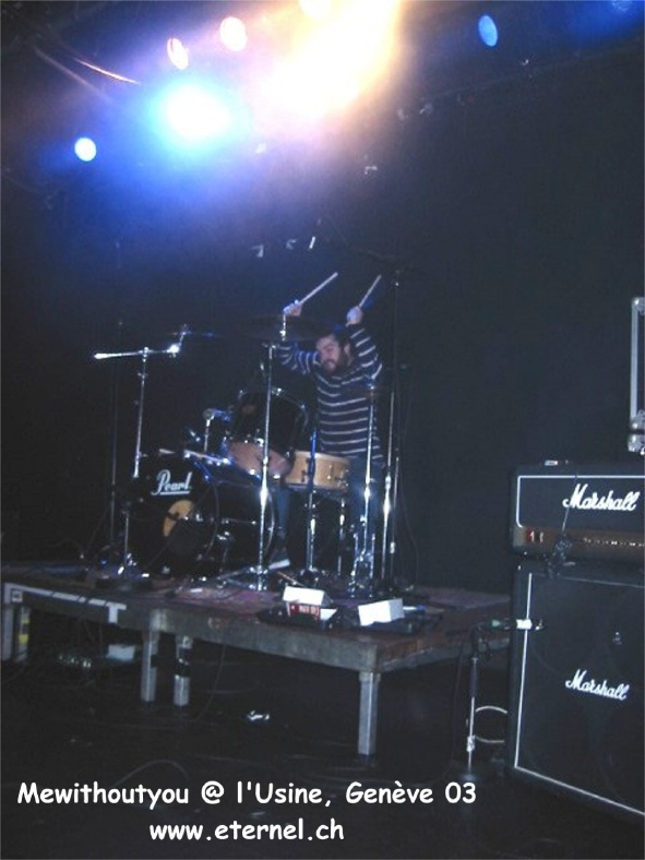 Mewithoutyou @ l'Usine, Genève 03